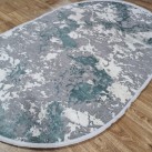 Синтетичний килим LUXURY 05917A TURQUOISE-D.GREY HB - Висока якість за найкращою ціною в Україні зображення 4.